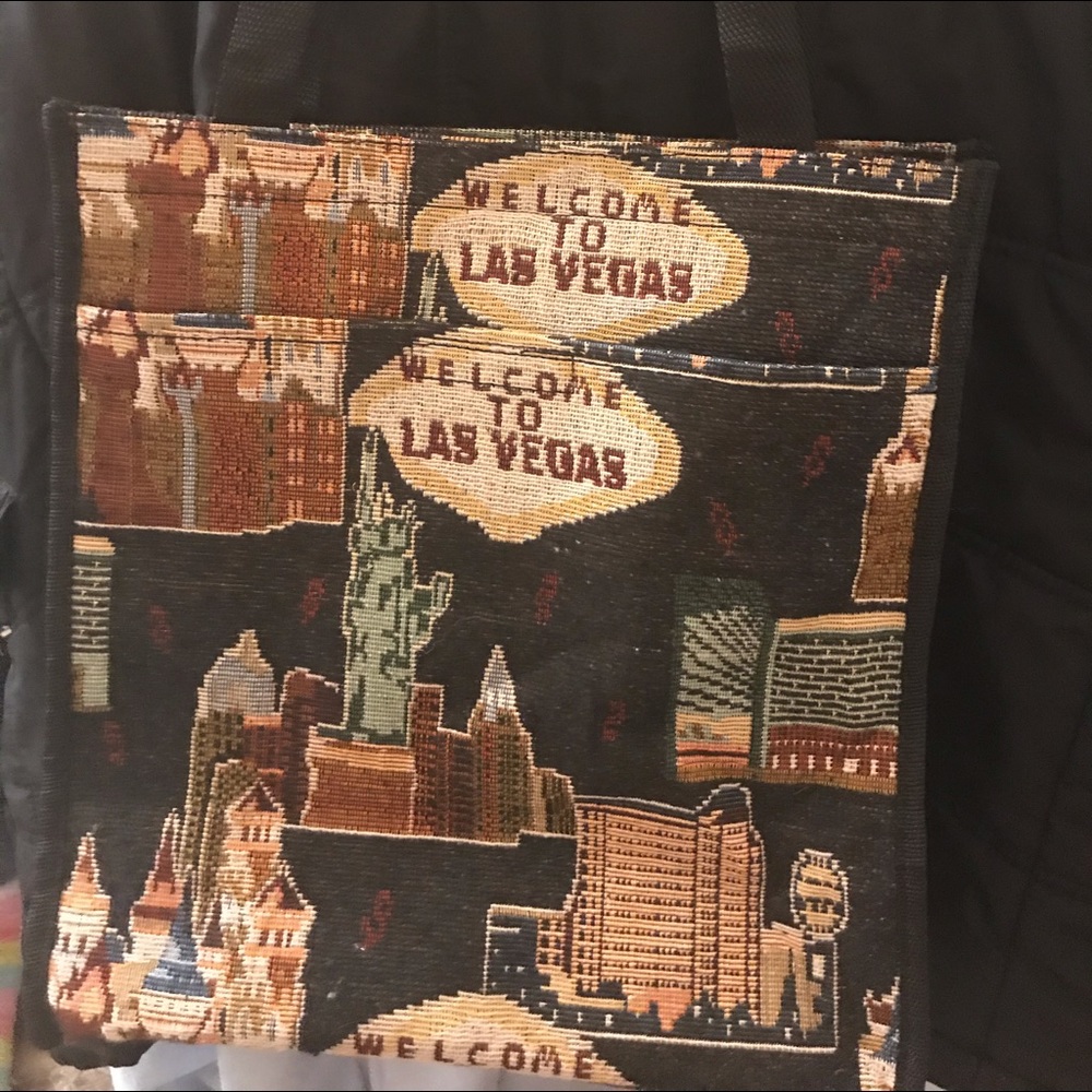 Vintage Las Vegas tote